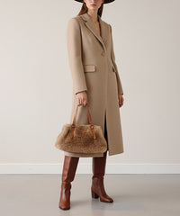 Montana West Fluffy Plush Faux Fur Bag