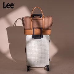 LEE Striped Collection Canvas Duffle Bag