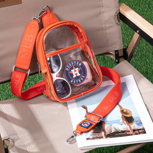 MLB Houston Astros Team Clear Mini Sling Stadium Bag