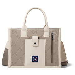 MLB Atlanta Braves Team Whipstitch Tote/Crossbody-Camel