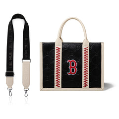 MLB Boston Red Sox Team Whipstitch Tote/Crossbody-Black