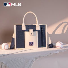 MLB Boston Red Sox Team Whipstitch Tote/Crossbody-Blue