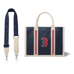 MLB Boston Red Sox Team Whipstitch Tote/Crossbody-Blue