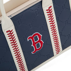 MLB Boston Red Sox Team Whipstitch Tote/Crossbody-Blue