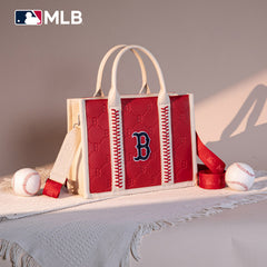MLB Boston Red Sox Team Whipstitch Tote/Crossbody-Red