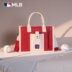 MLB Boston Red Sox Team Whipstitch Tote/Crossbody-Red