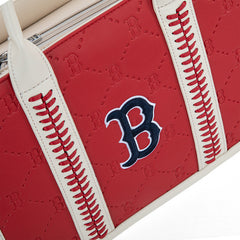 MLB Boston Red Sox Team Whipstitch Tote/Crossbody-Red