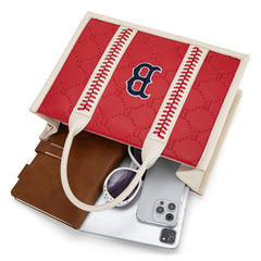 MLB Boston Red Sox Team Whipstitch Tote/Crossbody-Red