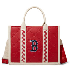 MLB Boston Red Sox Team Whipstitch Tote/Crossbody-Red