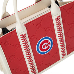 MLB Chicago Cubs Team Whipstitch Tote/Crossbody-Red