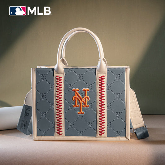 MLB New York Mets Team Whipstitch Tote/Crossbody-Jean