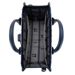 MLB New York Mets Team Whipstitch Tote/Crossbody-Stripe