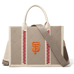 MLB San Francisco Giants Team Whipstitch Tote/Crossbody-Camel