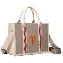 MLB San Francisco Giants Team Whipstitch Tote/Crossbody-Camel