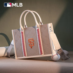 MLB San Francisco Giants Team Whipstitch Tote/Crossbody-Camel