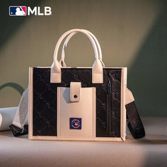 MLB Chicago White Sox Team Whipstitch Tote/Crossbody-Black