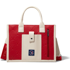 MLB Texas Rangers Team Whipstitch Tote/Crossbody-Red