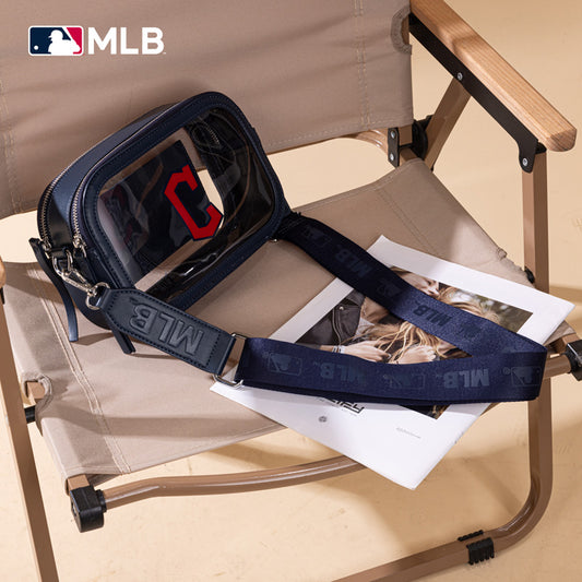 MLB Cleveland Guardians Clear Crossbody Bag