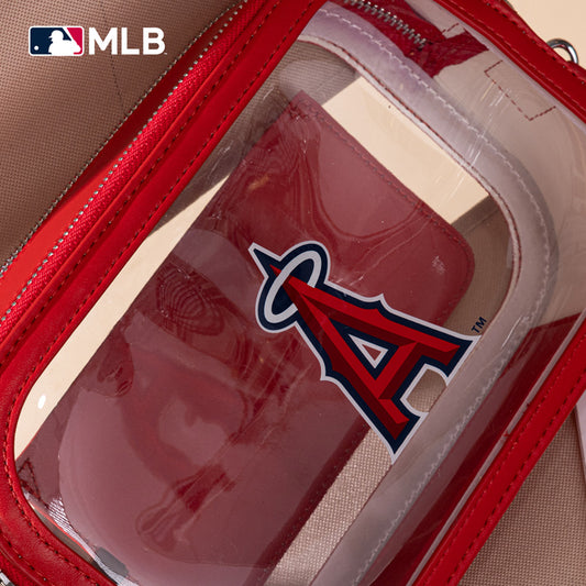 MLB Los Angeles Angels Clear Crossbody Bag