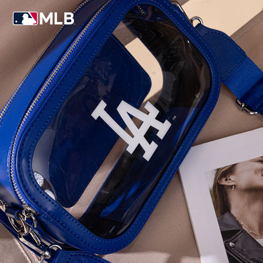 MLB Los Angeles Dodgers Clear Crossbody Bag