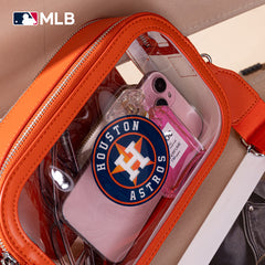 MLB Houston Astros Clear Crossbody Bag