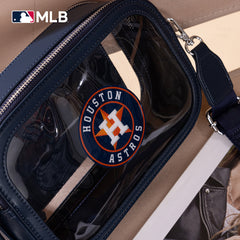 MLB Houston Astros Clear Crossbody Bag