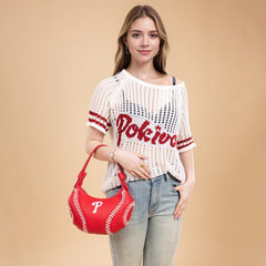 MLB Philadelphia Phillies Team Hobo Bag/Shoulder Bag