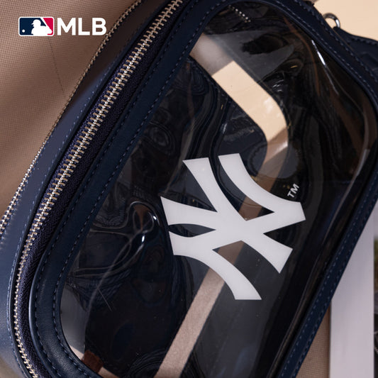 MLB New York Yankees Clear Crossbody Bag