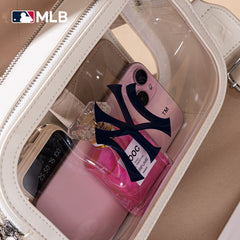 MLB New York Yankees Clear Crossbody Bag