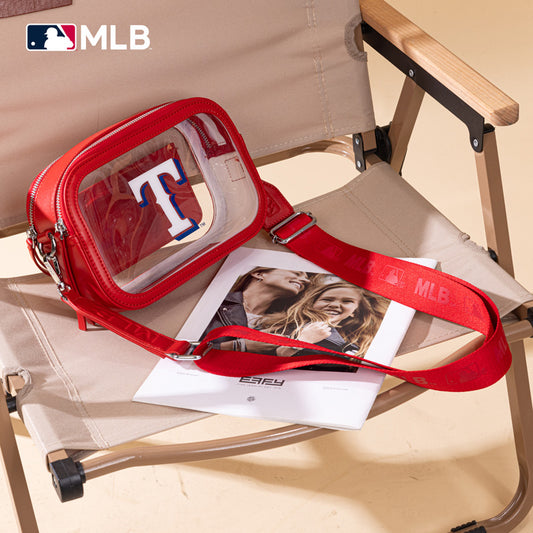 MLB Texas Rangers Clear Crossbody Bag