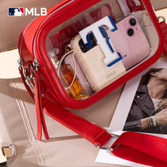 MLB Texas Rangers Clear Crossbody Bag