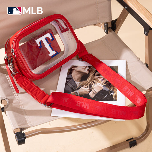 MLB Texas Rangers Clear Crossbody Bag
