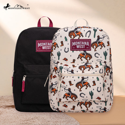 Montana West Serape Aztec Print Backpack-2Pcs Set