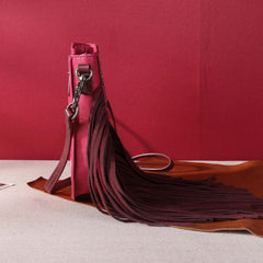 Montana West  Fringe Concho Crossbody