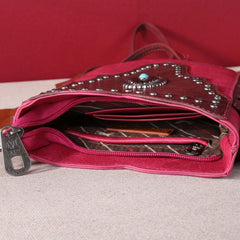 Montana West  Fringe Concho Crossbody