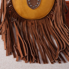 Montana West  Fringe Concho Crossbody
