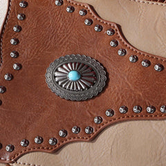 Montana West  Fringe Concho Crossbody