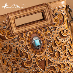 Montana West Cut-Out Embroidered Collection Crossbody