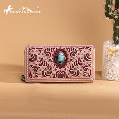 Montana West Cut-Out Embroidered Collection Tote/Crossbody