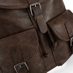 Montana West Vintage Buckle Backpack