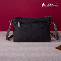Montana West Embroidered Collection Clutch/Crossbody