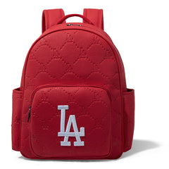 MLB Los Angeles Dodgers Sports Baseball Backpack-Red