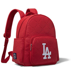 MLB Los Angeles Dodgers Sports Baseball Backpack-Red