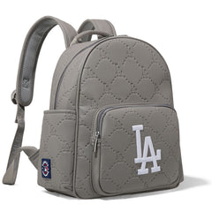 MLB Los Angeles Dodgers Sports Baseball Backpack-Grey
