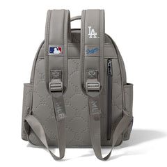 MLB Los Angeles Dodgers Sports Baseball Backpack-Grey