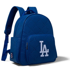 MLB Los Angeles Dodgers Sports Baseball Backpack-Blue