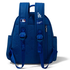 MLB Los Angeles Dodgers Sports Baseball Backpack-Blue