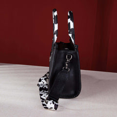 Wrangler Concealed Carry Leopard/Crocodile/Cow Pattern Tote/Crossbody Bag