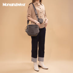 Montana West Dual Zipper Bum Bag