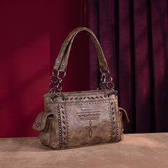 Montana West Whipstitch Collection Concealed Carry Satchel